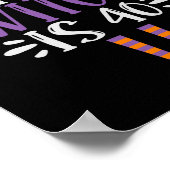 Poster Cette sorcière est 40ème Anniversaire Éffrayant d' (Coin)