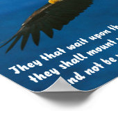 Poster Ceux Qui Attendent Le Seigneur (Coin)