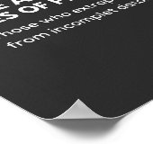 Poster Ceux qui extrapolent à partir de données incomplèt (Coin)