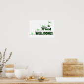 Poster Ceux Qui "Prennent Les Escaliers" (Cuisine)