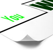 Poster Ceux Qui "Prennent Les Escaliers" (Coin)