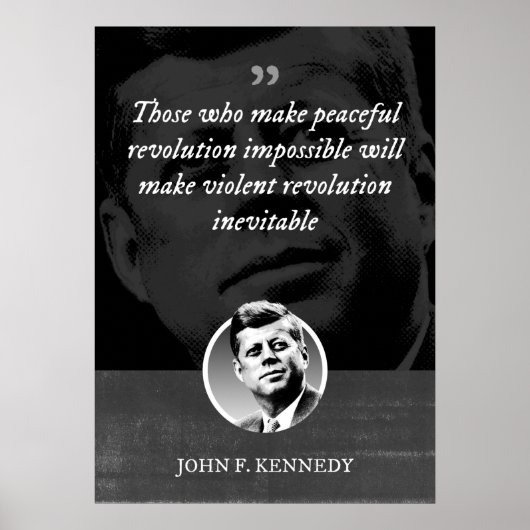 Poster Ceux qui rendent impossible une révolution pacifiq (Devant)