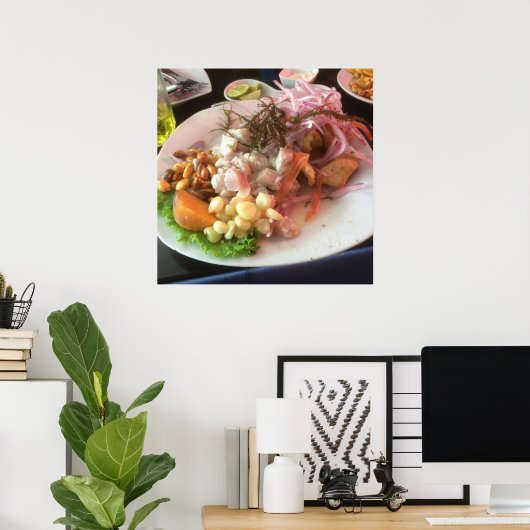Poster Ceviche à Pedritos (Bureau à domicile)