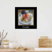 Poster Ceviche péruvien (Cuisine)