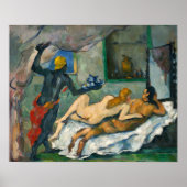 Poster Cézanne - Après-Midi À Naples (Devant)