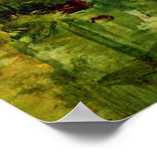 Poster Cezanne - Aqueduct et Lock, (Coin)