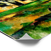 Poster Cézanne - Banques de la Marne, (Coin)