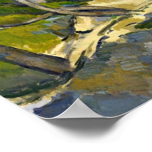 Poster Cézanne - Bas Du Ravin (Coin)