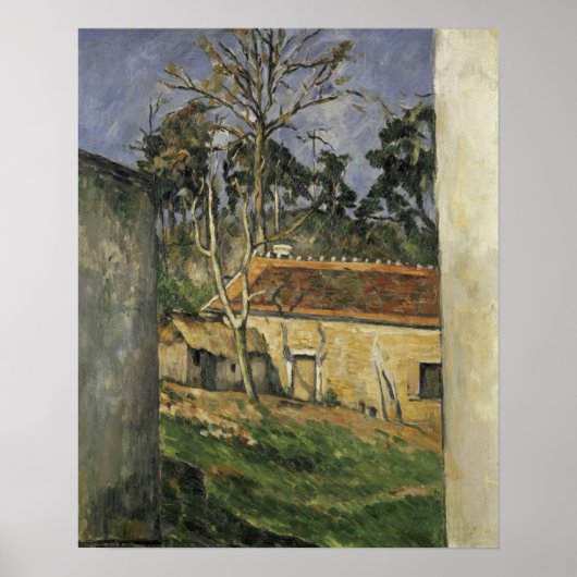 Poster Cézanne - Basse-cour (Devant)