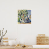 Poster Cézanne - Bethsabée, 1885 (Cuisine)