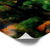 Poster Cezanne - Carrière de Bibemus (Coin)