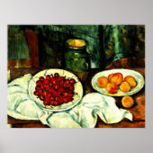 Poster Cezanne - Cerises (Devant)