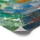 Poster Cézanne - Chemin De Forêt Du Mas Jolie Au Château (Coin)