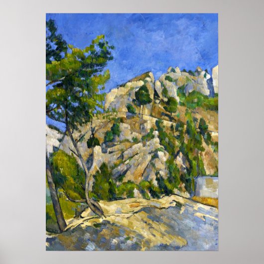 Poster Cézanne - Fond du ravin (Devant)