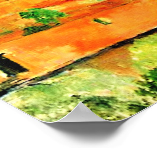 Poster Cezanne - Golfe de Marseille, (Coin)