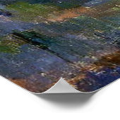 Poster Cezanne - Gros pin et Terre Rouge (Coin)