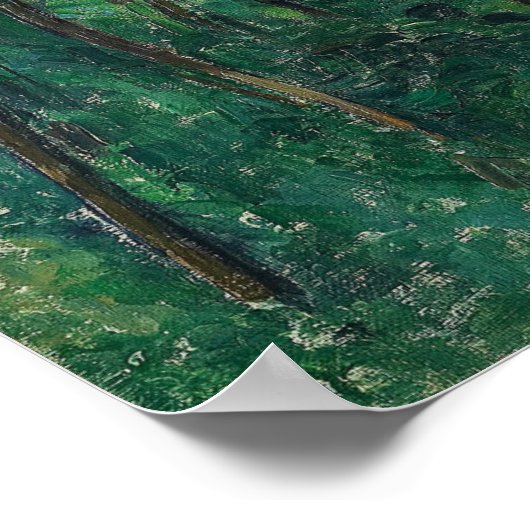 Poster Cézanne - Intérieur De Forêt (Coin)