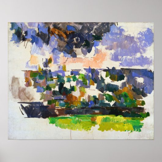 Poster Cézanne - Jardin Aux Lauves (Devant)