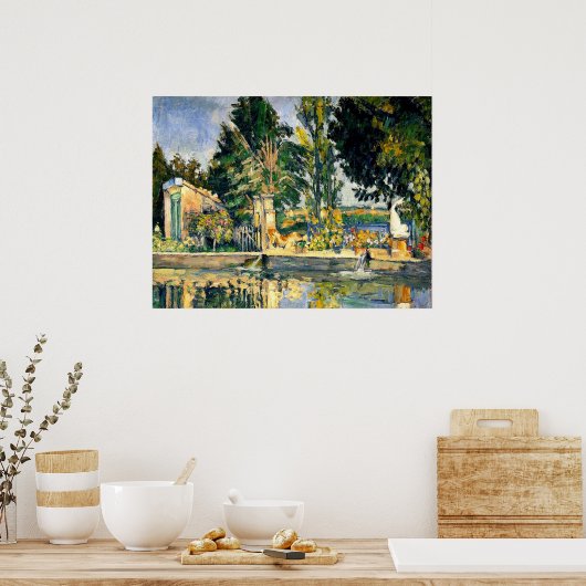 Poster Cezanne - Jas de Bouffan, (Cuisine)