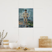 Poster Cézanne - La Grande Baigneuse (Cuisine)
