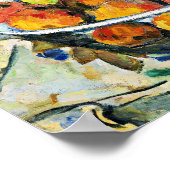 Poster Cezanne - La plaque des pommes (Coin)