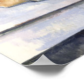 Poster Cézanne - Le Joueur de Cartes (Coin)