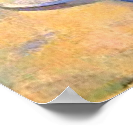 Poster Cezanne - Le Vase Bleu (Coin)