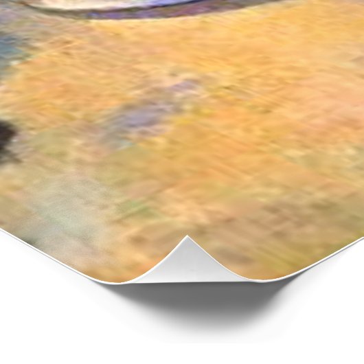 Poster Cezanne - Le Vase Bleu (Coin)