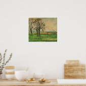 Poster Cézanne - Les Arbres Dénudés à Jas De Bouffan (Cuisine)