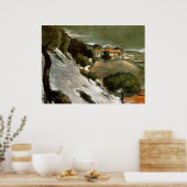 Poster Cezanne - L'Estaque Fondre La Neige (Cuisine)