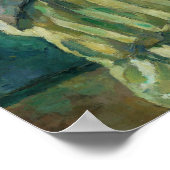 Poster Cézanne - Madame Cézanne Dans Un Fauteuil Rouge (Coin)