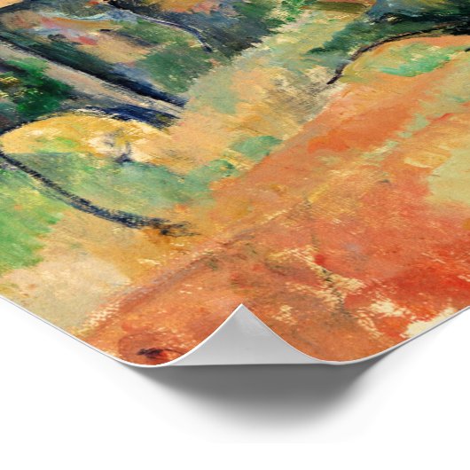 Poster Cezanne - Maison en Provence, oeuvres d'art popula (Coin)