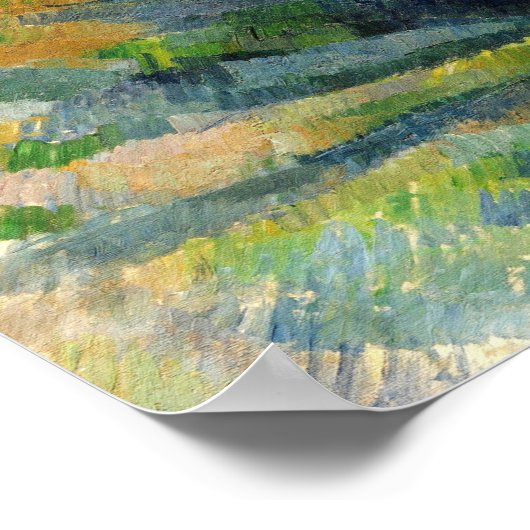 Poster Cézanne - Maisons En Provence (Coin)