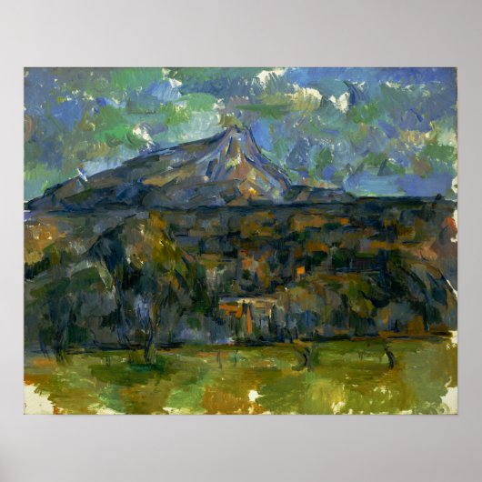 Poster Cézanne - Mont Sainte-Victoire (Devant)