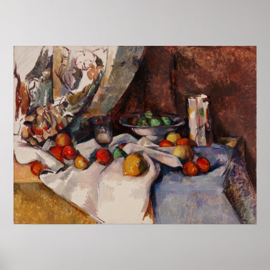 Poster Cézanne - Nature morte (Devant)