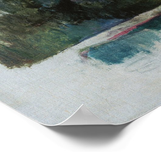 Poster Cézanne - Paysage (Coin)