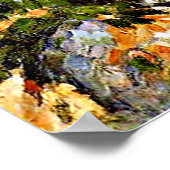 Poster Cezanne - Paysage, Etudier après la nature, (Coin)