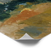 Poster Cézanne - Portrait de Paysan (Coin)