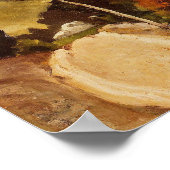 Poster Cezanne - Route en Provence, peinture d'art (Coin)