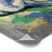 Poster Cézanne - Sept Bathères (Coin)