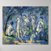Poster Cézanne - Sept Bathères (Devant)