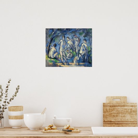Poster Cézanne - Sept Bathères (Cuisine)