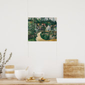 Poster Cézanne - Tournant de route (Cuisine)