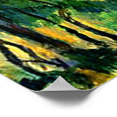 Poster Cezanne - Vue de l'Estaque (Coin)