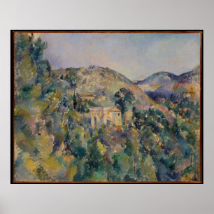 Poster Cézanne's View of the Domaine Saint-Joseph