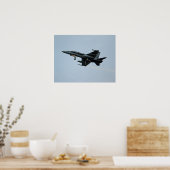 Poster CF-18 Hornet Fighter Jet (Cuisine)