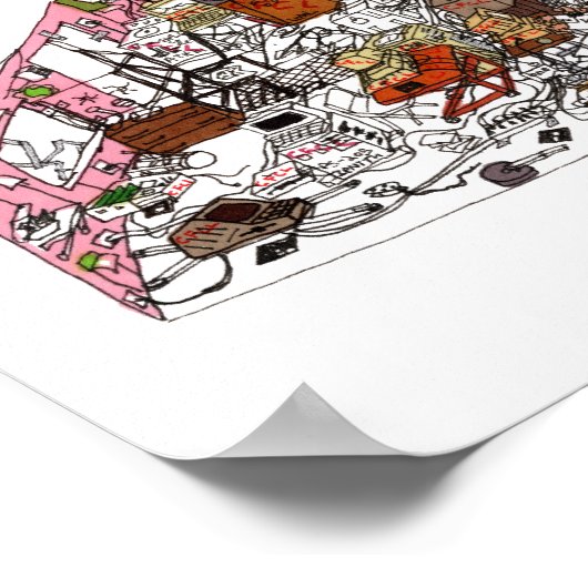 Poster CFCL d'origine (Coin)