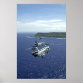 Poster CH-46 Sea Knights (Devant)
