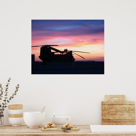 Poster CH-47 Chinook (Cuisine)