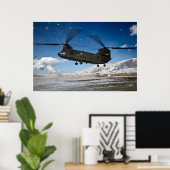 Poster CH-47 Chinook (Bureau à domicile)